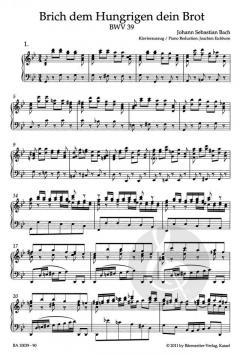 Brich dem Hungrigen dein Brot (J.S. Bach) 