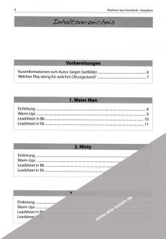 Realtime Jazz Standards Saxophon 