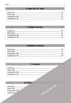 Realtime Jazz Standards Saxophon 