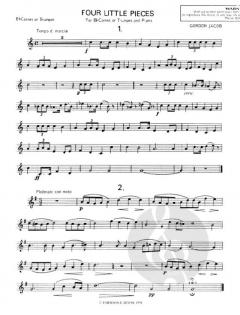 Four Little Pieces von Gordon Jacob 