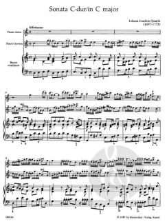 Triosonate C-Dur (Johann Joachim Quantz) 