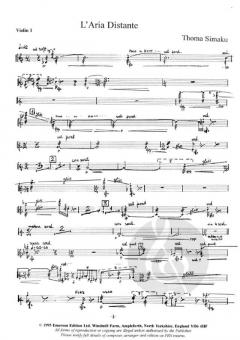 L'Aria Distante von Thomas Simaku 