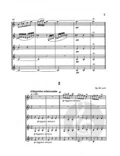 Four Slavonic Dances von Antonín Dvorák 