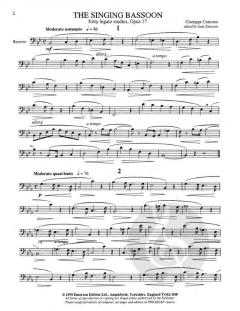 The Singing Bassoon (Guiseppe Concone) 