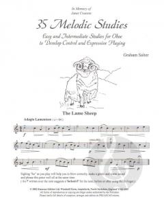 35 Melodic Studies For Oboe von Graham Salter im Alle Noten Shop kaufen