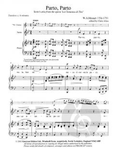 'Parto, Parto' From 'La Clemenza Di Tito' (W.A. Mozart) 