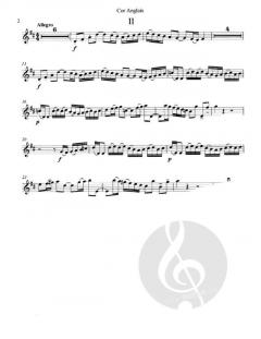 Concerto For Cor Anglais von Georg Philipp Telemann 