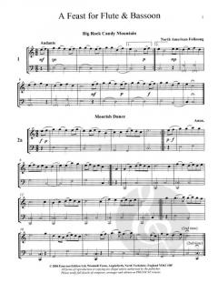 A Feast For Flute & Bassoon für Holzbläser Duo im Alle Noten Shop kaufen