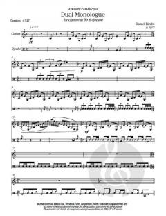 Dual Monologue (Daniel Bimbi) 