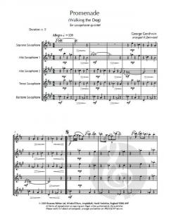 Promenade von George Gershwin 