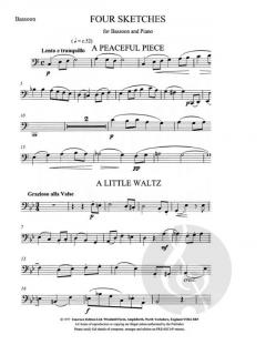 Four Sketches von Gordon Jacob 