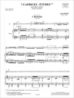 7 caprices-études von Louis Moyse 