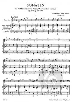 Neun Sonaten Heft 2 von Jean Baptiste Loeillet de Gant (Download) 