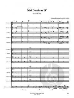 Vesperpsalmen 8: Nisi Dominus u.a. von Johann Rosenmüller 