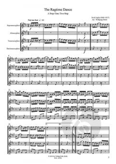 SaxoPhonPower Vol. 10: the Ragtime Dance von Scott Joplin 