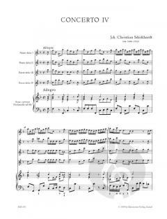6 Konzerte Heft 2 von Johann Christian Schickhardt (Download) 