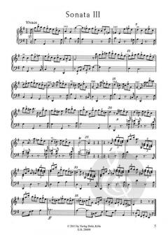 Drei Sonaten für Klavier von Christian Gottlob Neefe im Alle Noten Shop kaufen (Partitur)