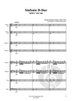 Sinfonie Nr. 146 D-Dur MWV VII 146 von Johann Melchior Molter 