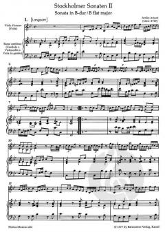 6 Sonaten Heft 2 von Attilio Ariosti 