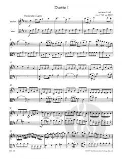 3 Duette op. 3 von Andreas Lidel für Violine und Viola im Alle Noten Shop kaufen