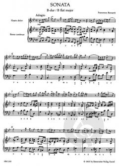 Blockflötensonaten des italienischen Barock 