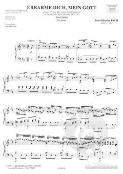 Erbarme Dich, Mein Gott von Johann Sebastian Bach 