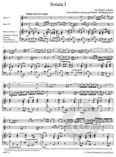 6 Sonaten Heft 1 (Jan Dismas Zelenka) 