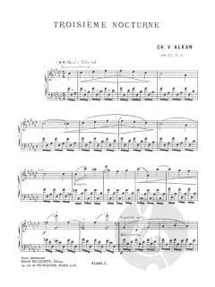3 Nocturnes von Charles Valentin Alkan 