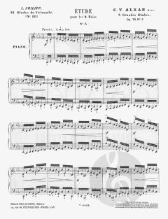 3 Grandes Etudes Op. 76 Vol. 3 von Charles Valentin Alkan 