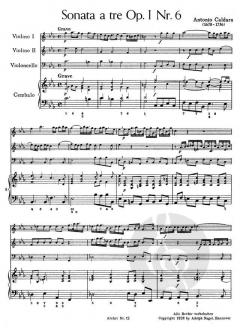 Sonate op. 1/6 (Antonio Caldara) 