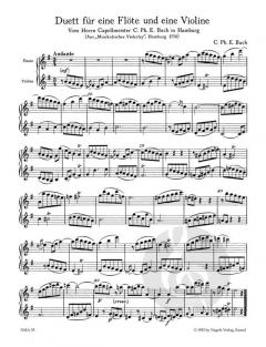 Zwei Duos aus Musikalisches Vielerley Wq 140, 142 (Carl Philipp Emanuel Bach) 