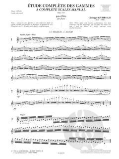 Etude Complete des Gammes Opus 127 von G. Gariboldi 