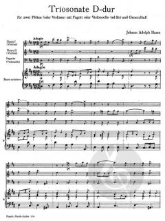Triosonate D-Dur (Johann Adolf Hasse) 