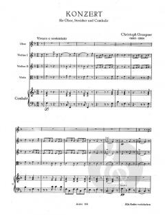 Konzert für Oboe, Streicher und Basso continuo (Christoph Graupner) 