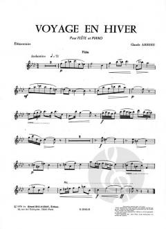 Voyage en Hiver von Claude Arrieu 