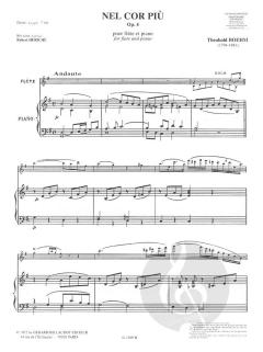 Nel Cor Piu Opus 4 von Theobald Böhm 