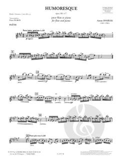 Humoresque Opus 101 No 7 von Antonín Dvorák 