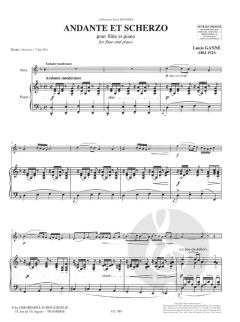 Andante et Scherzo von Louis Ganne 