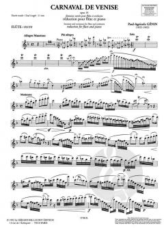 Carnaval de Venise Opus 14 von Paul-Agricole Genin 