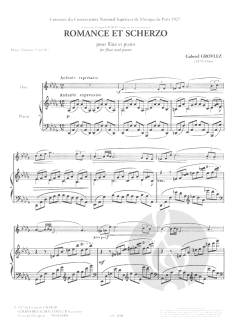 Romance et Scherzo von Gabriel Grovlez 