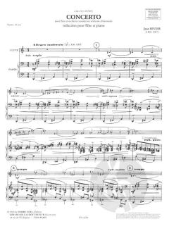 Concerto pour Flute von Jean Rivier 