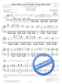 Grande Fantaisie sur Mignon von Paul Taffanel 