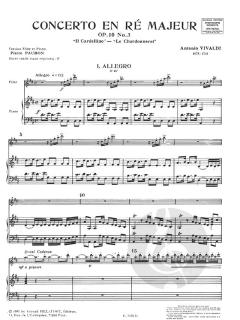 Concerto en Re Majeur Opus 10 No. 3 von Antonio Vivaldi 