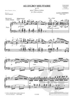 Allegro Militaire Opus 48 von Joachim Andersen 