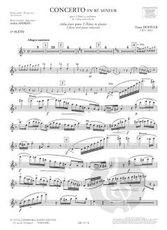 Concerto en ré Mineur von Franz Doppler 