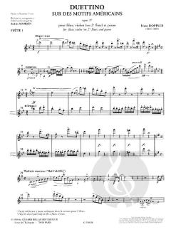 Duettino sur des Motifs Americains Opus 37 von Franz Doppler 