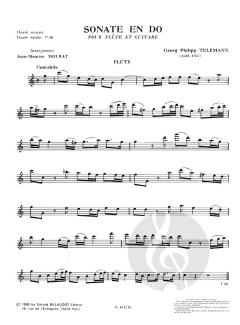 Sonate en Do von Georg Philipp Telemann 