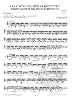 A la Portee du Jeune Clarinettiste Vol. 4 von Hyacinthe Klose 