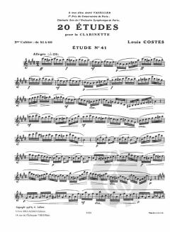 60 Etudes Vol. 3 von Louis Costes 