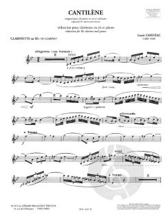 Cantilene von Louis Cahuzac 